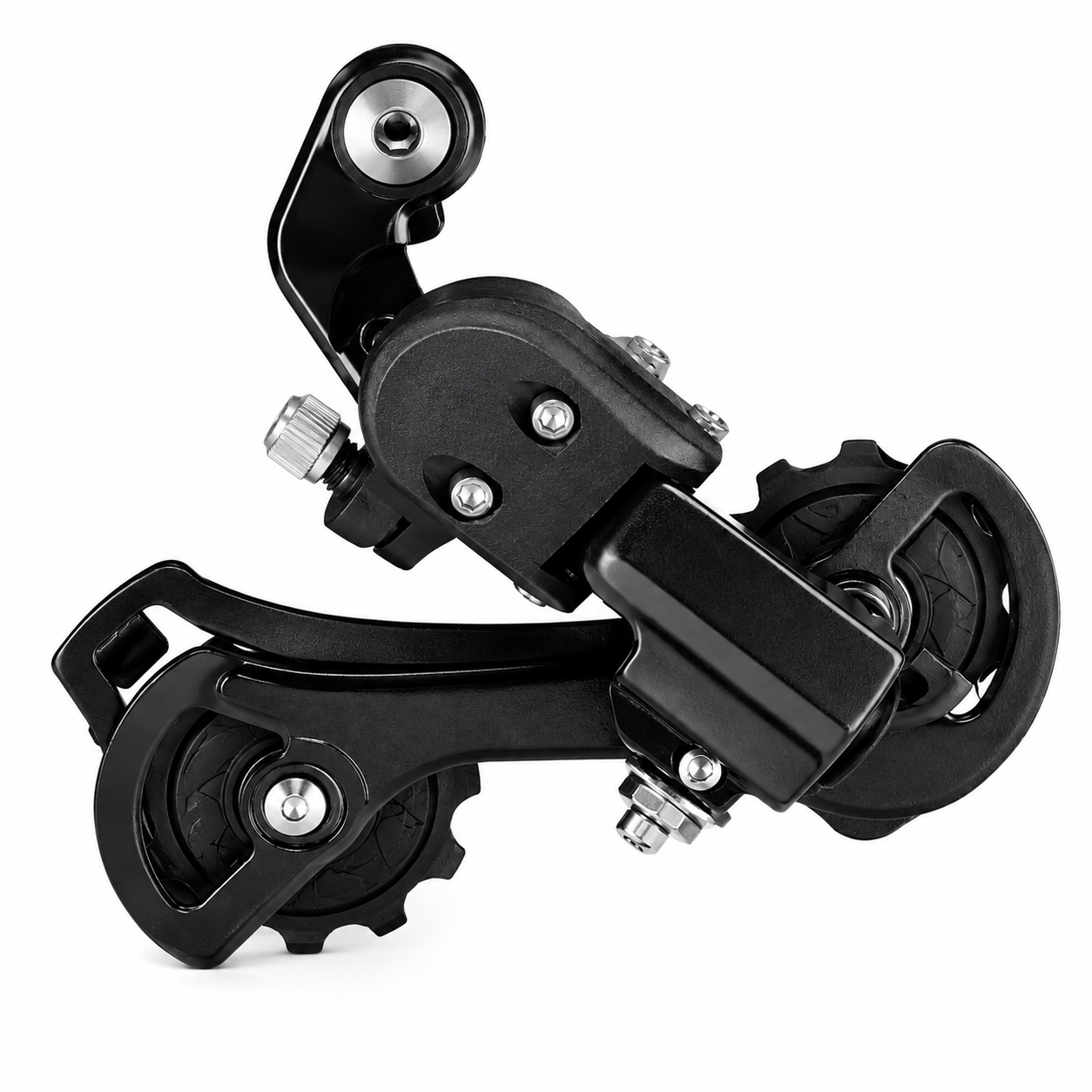Electric Bicycle Rear Derailleur Gear Shifter Assembly Black