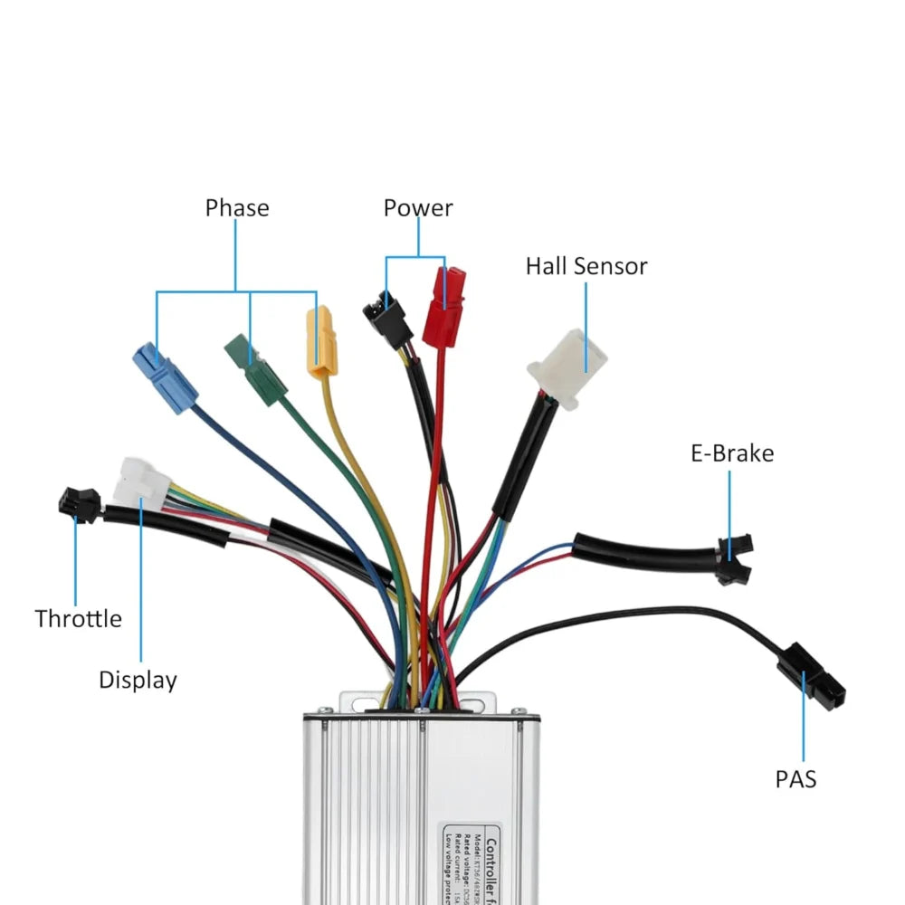 Motor Speed Controller for 250 WElectric Bike Motors