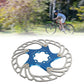 Stainless Steel Bike Disc Brake Rotor 180mm Blue