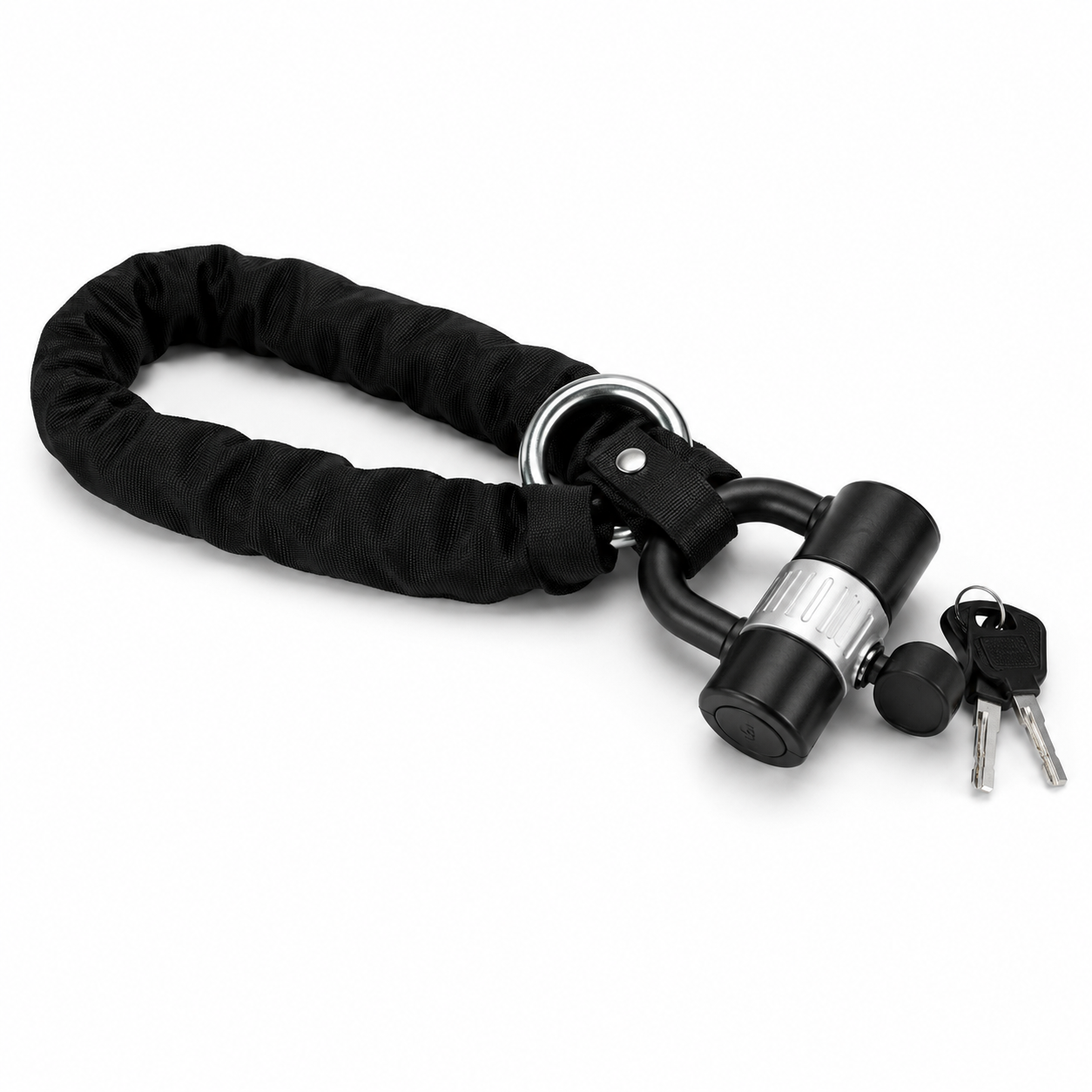 Heavy Duty Electric Bicycle Cable Lock with Keys Secure