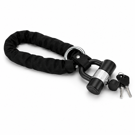 Heavy Duty Electric Bicycle Cable Lock with Keys Secure