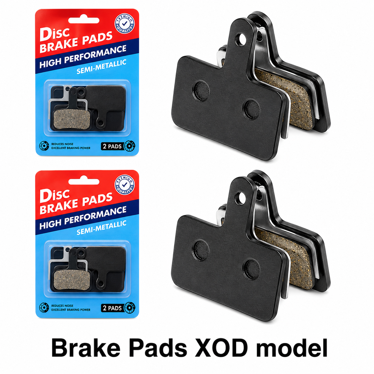 XOD Electric Bicycle Disc Brake Pads High Performance Set