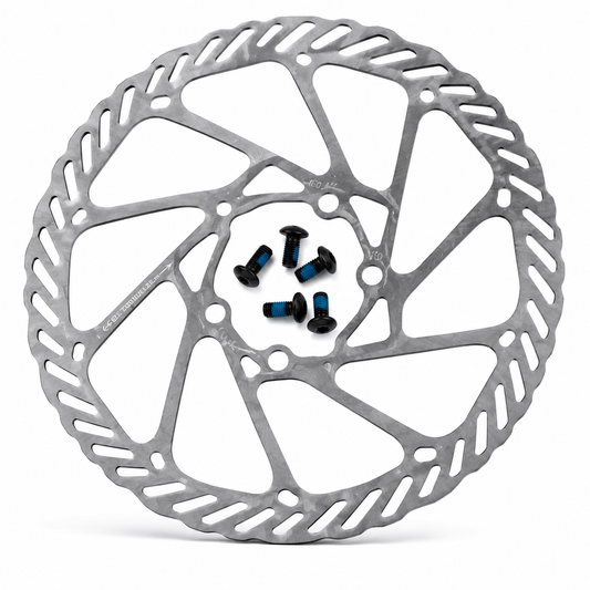 Stainless Steel Bike Disc Brake Rotor 160mm Blue