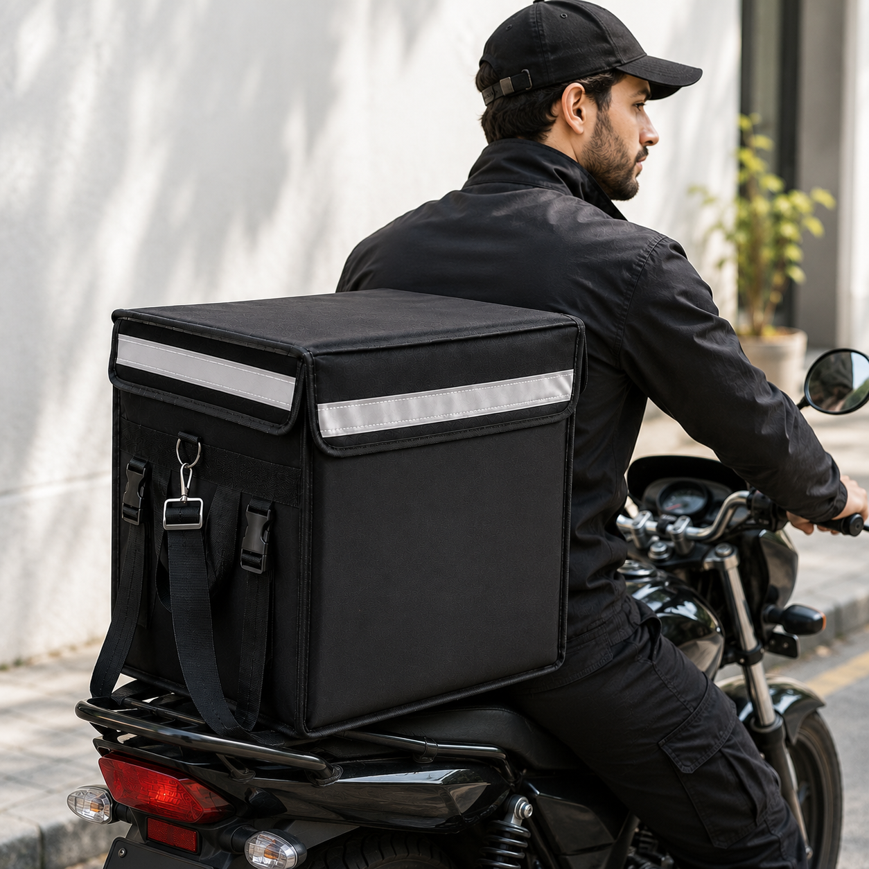 Premium Insulated Food Delivery Backpack Thermal Bag UK