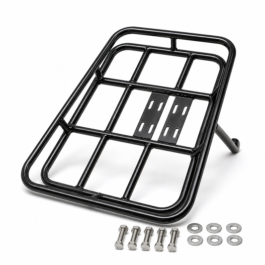 Heavy Duty Rear Bike Cargo Rack for Delivery Bags UK Mount