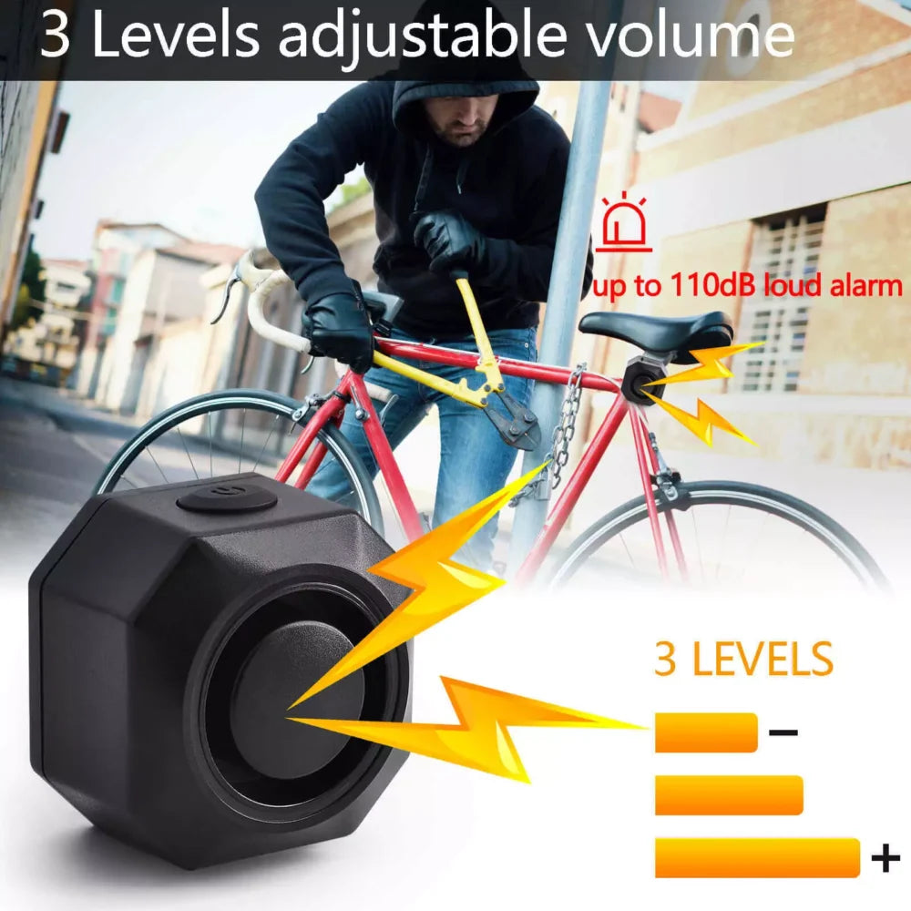 Anti Theft Bicycle Alarm – Waterproof, Remote & Secure
