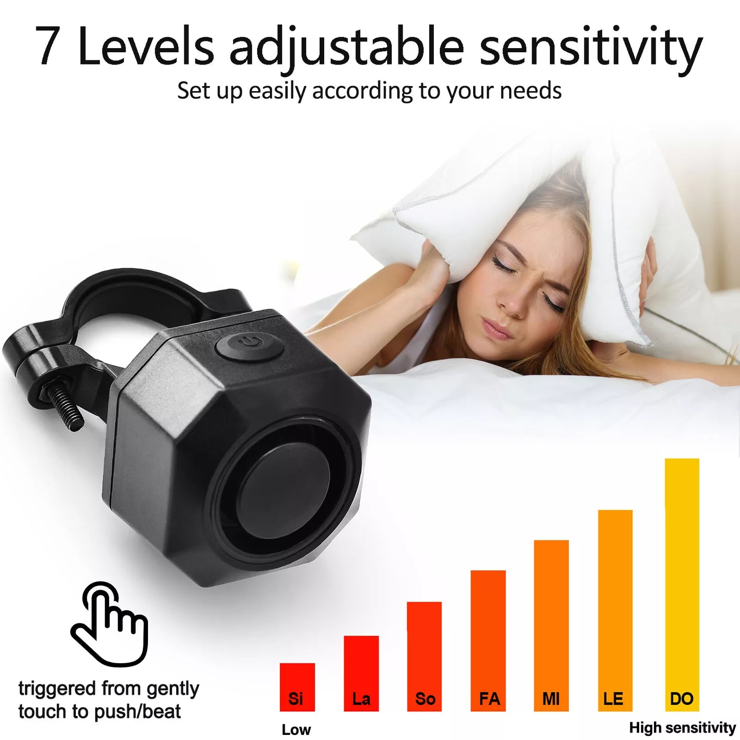 Anti Theft Bicycle Alarm – Waterproof, Remote & Secure