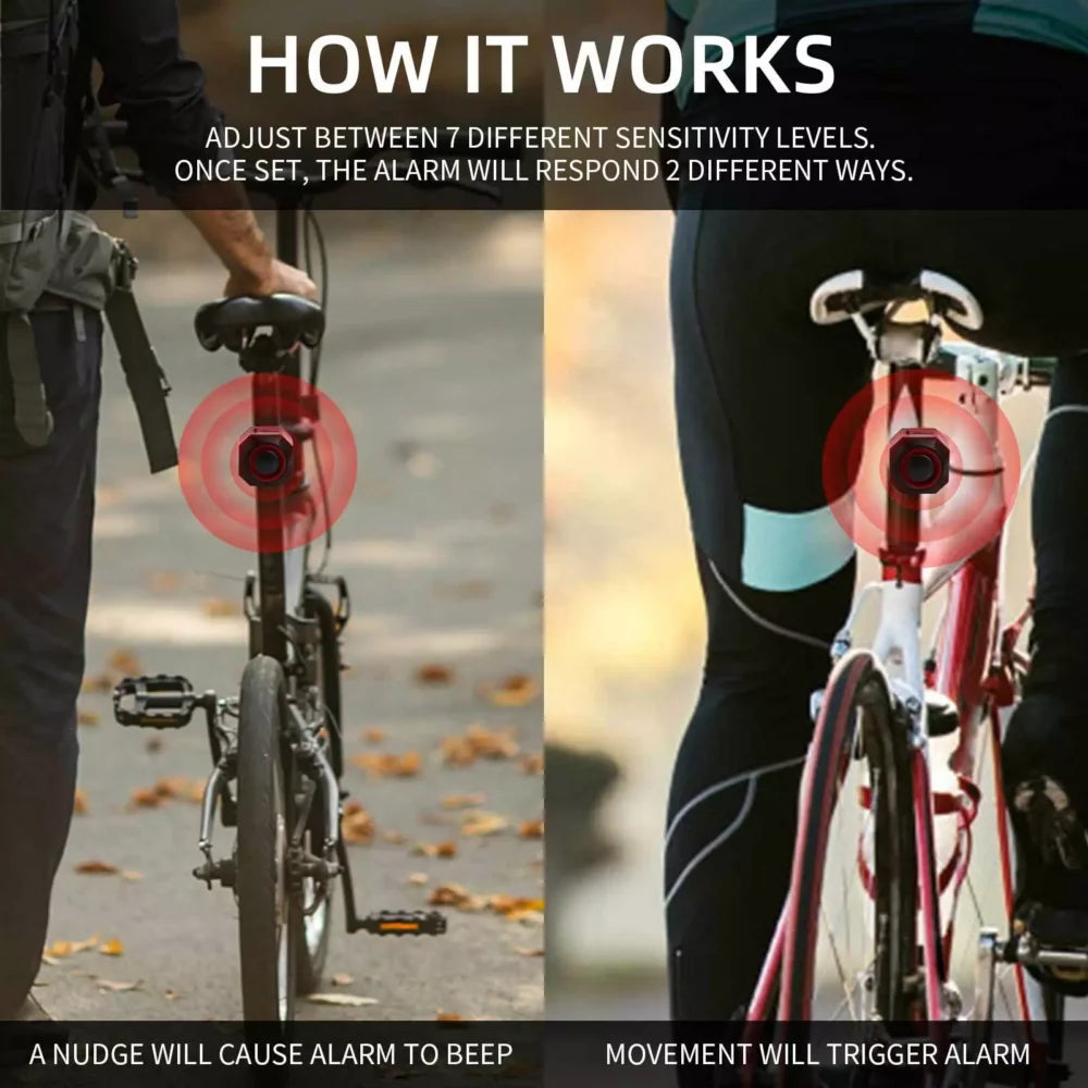 Anti Theft Bicycle Alarm – Waterproof, Remote & Secure