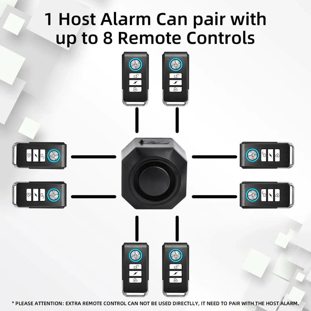 Anti Theft Bicycle Alarm – Waterproof, Remote & Secure